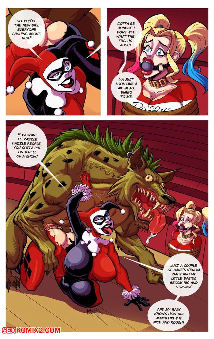 Porn comics Harley Quinn Sexual Adventures. Batman. Fontez.