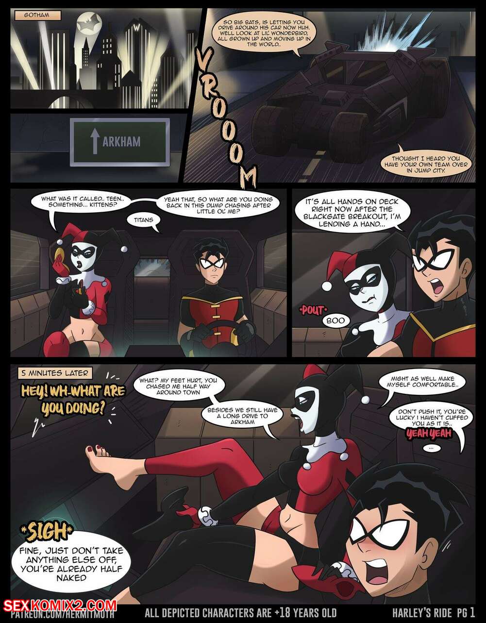 Porn comics Harleys Ride. Hermit Moth