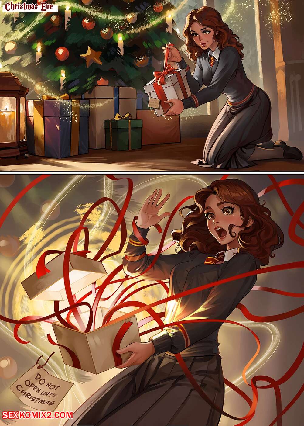 Porn comics Harry Potter. Christmas Gift. Saneperson