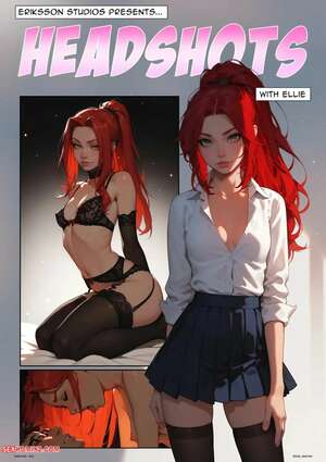 Porn comics Headshots. Ellie. Kate Sketches