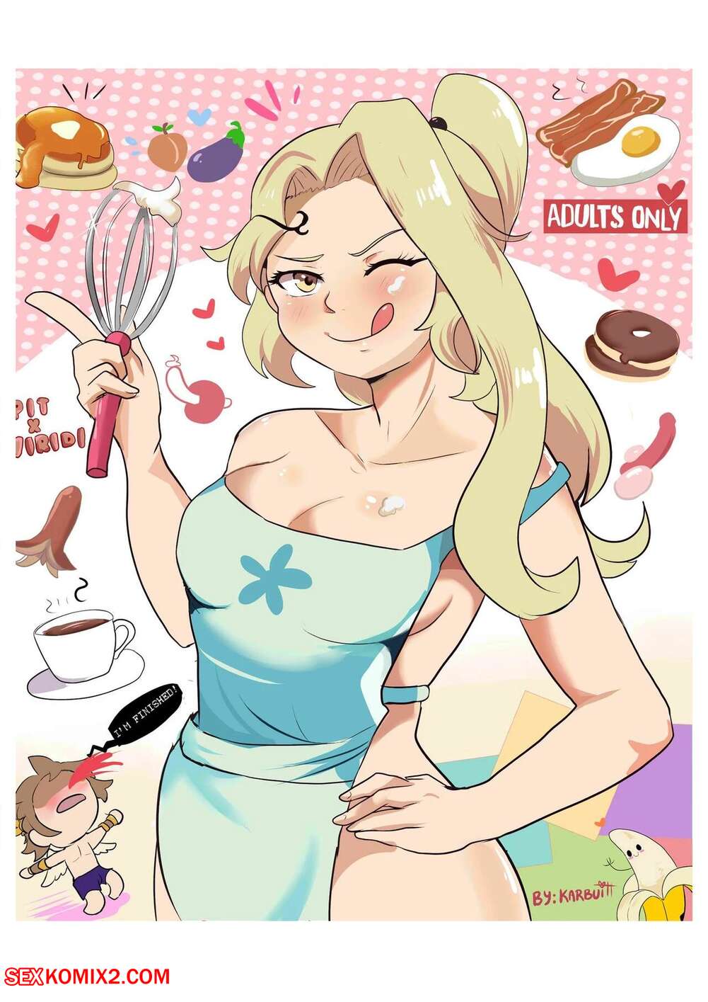 Porn comics Heavenly breakfast. Karbuitt