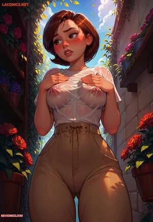 Porn comics Helen Watering in the Greenhouse. LowFireStudios