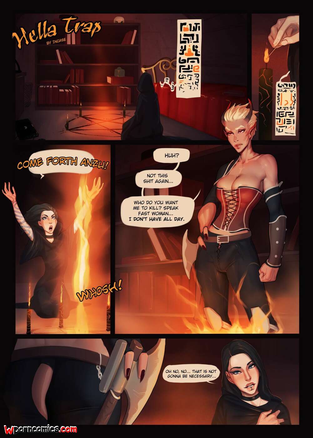 Porn comics Hella Trap. Chapter 1. InCase.