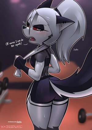 Porn comics Helluva Boss. Jizoku