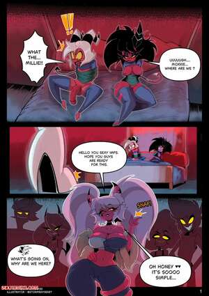Porn comics Helluva Boss. StormRayne