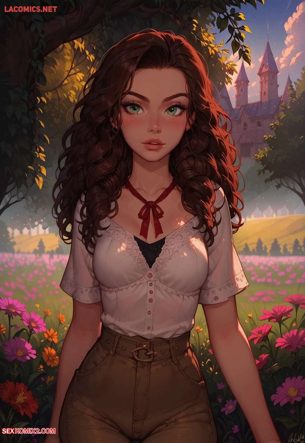 Porn comics Hermiones Private Cabin. LowFireStudios