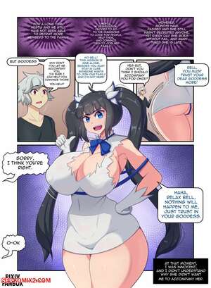 Porn comics Hestia. Fake Face