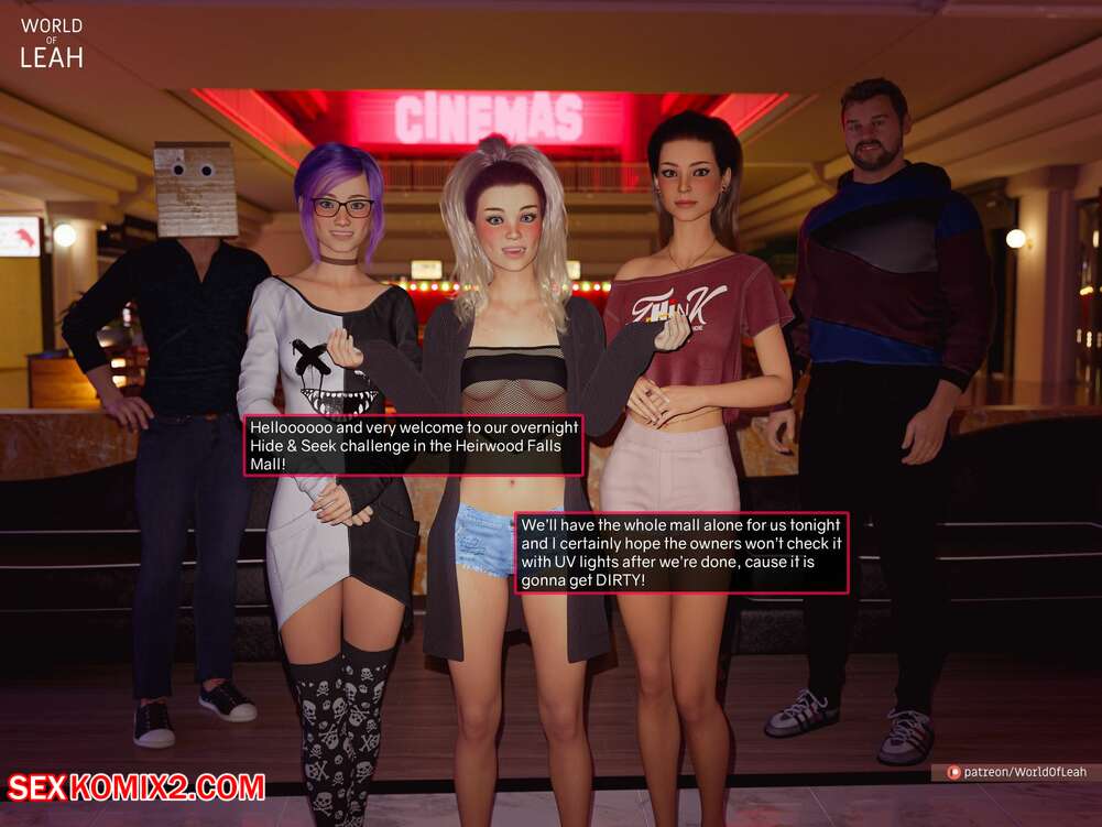 Porn comics Hide and Sex. WorldofLeah