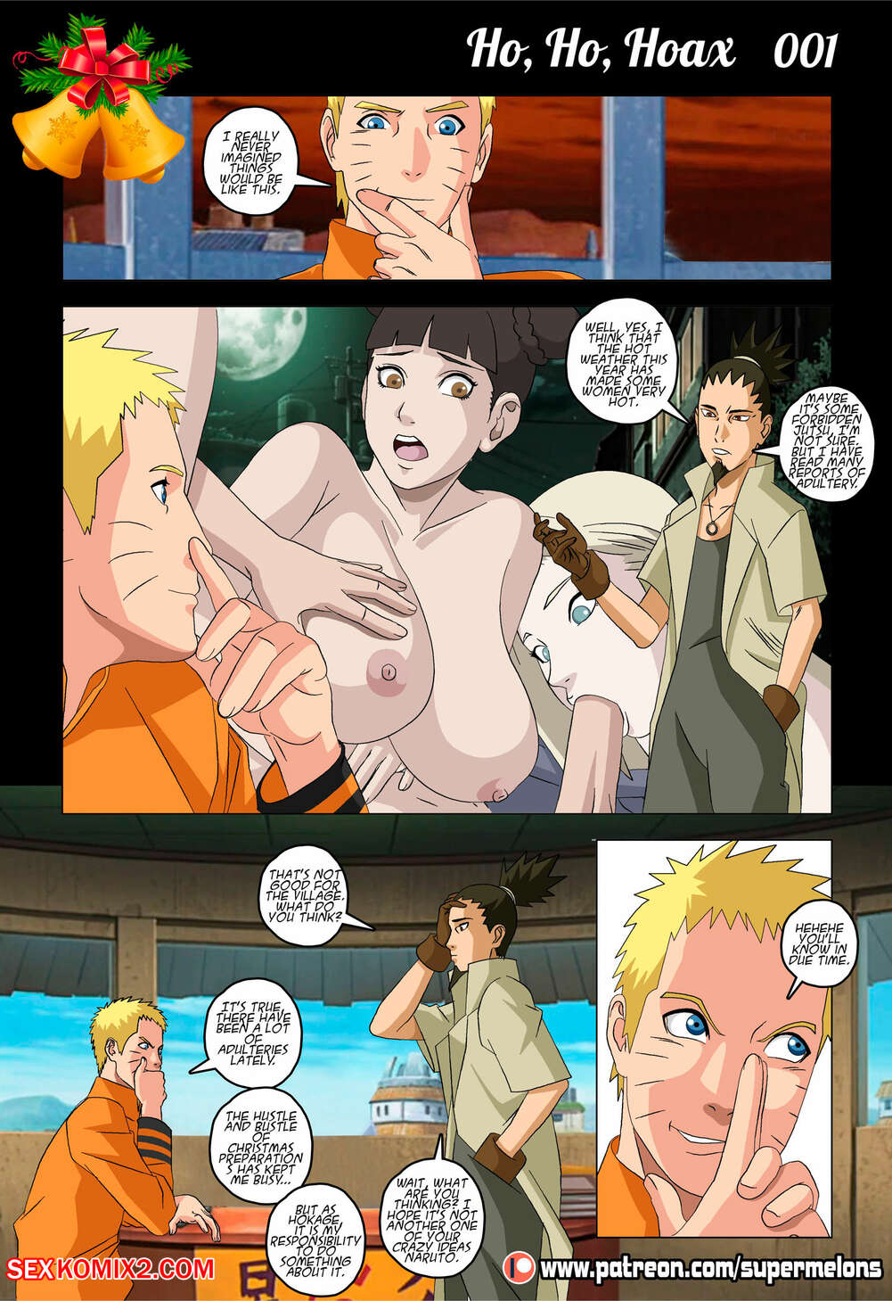 Porn comics Ho Ho Hoax. Super Melons