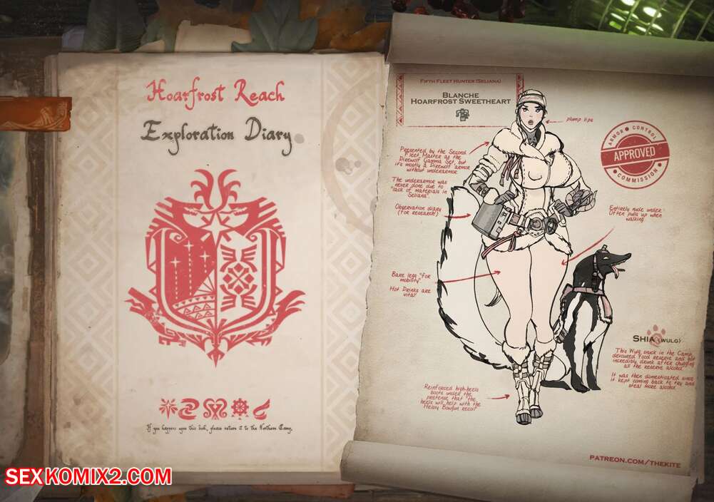 Porn comics Hoarfrost Reach Exploration Diary. Chapter 1. Monster Hunter. The Kite.