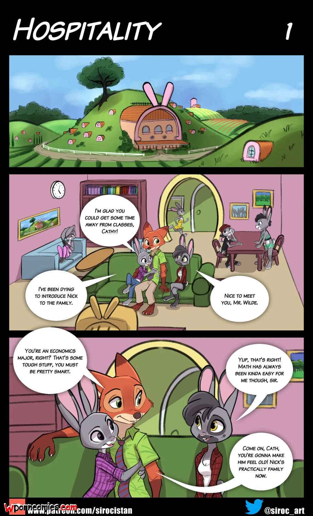 Porn comics Hospitality. Siroc
