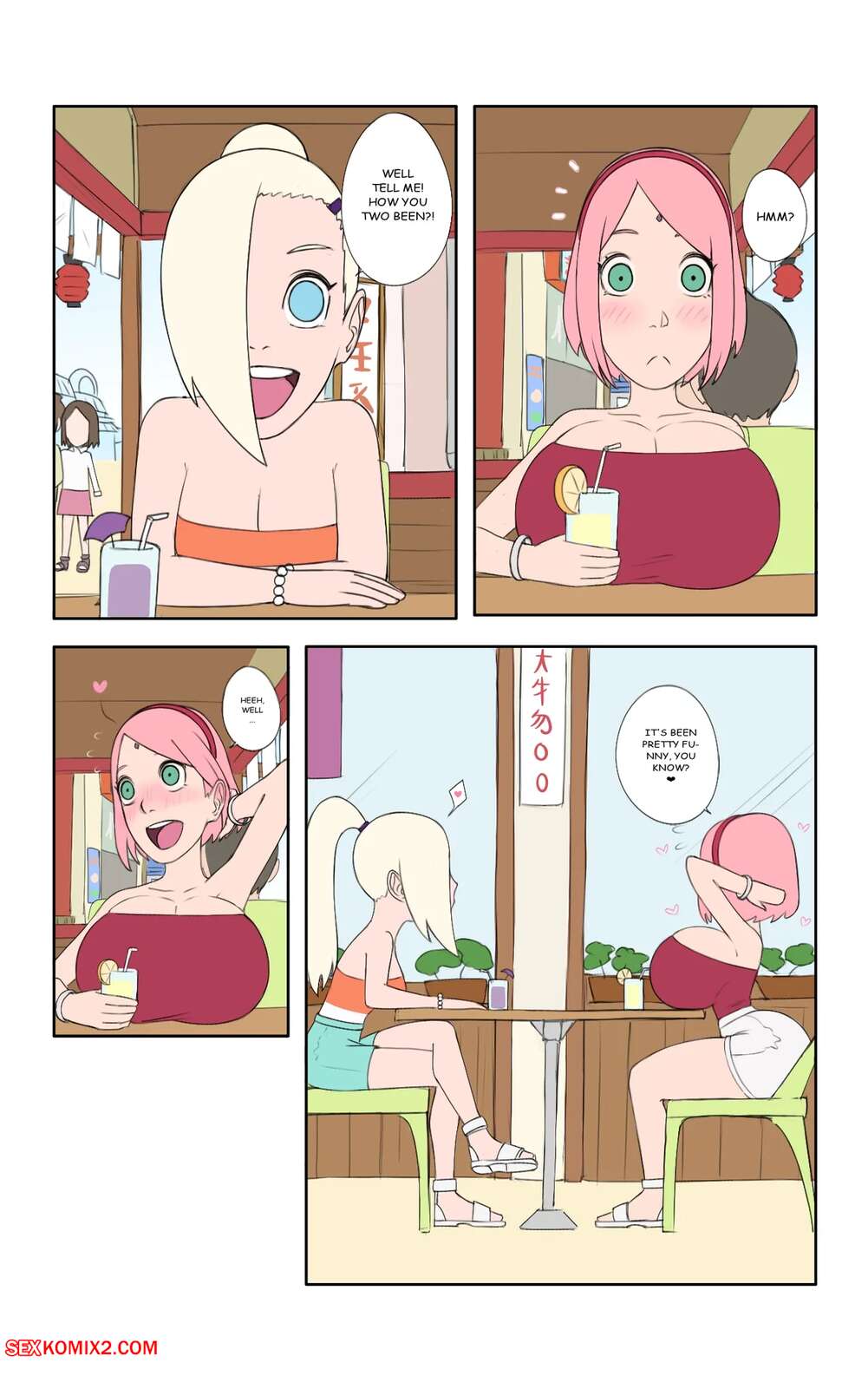 Porn comics Hot days in konoha 2 remake. biggies00