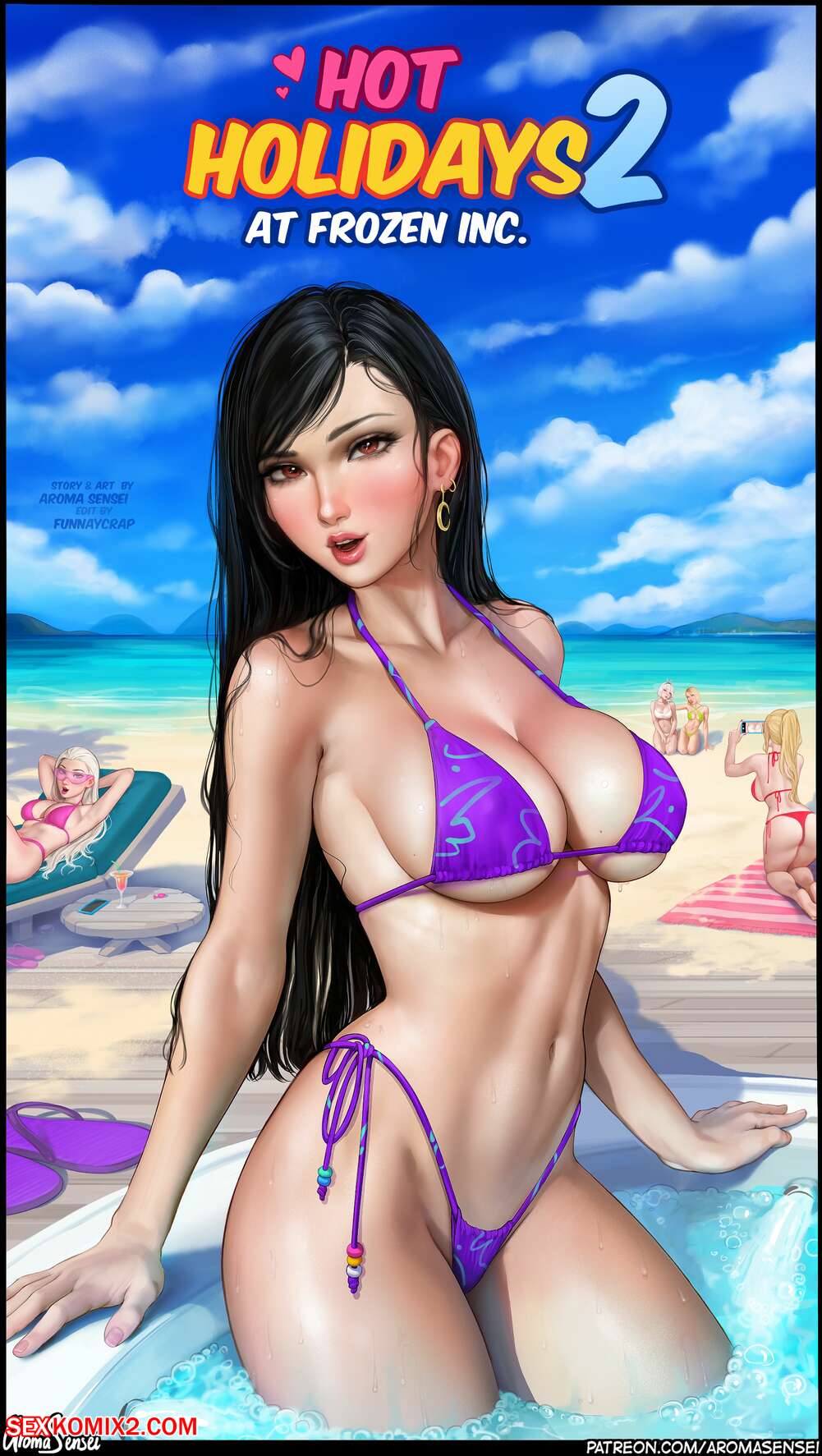 Porn comics Hot Holidays at Frozen Inc. Chapter 2. Aroma Sensei.