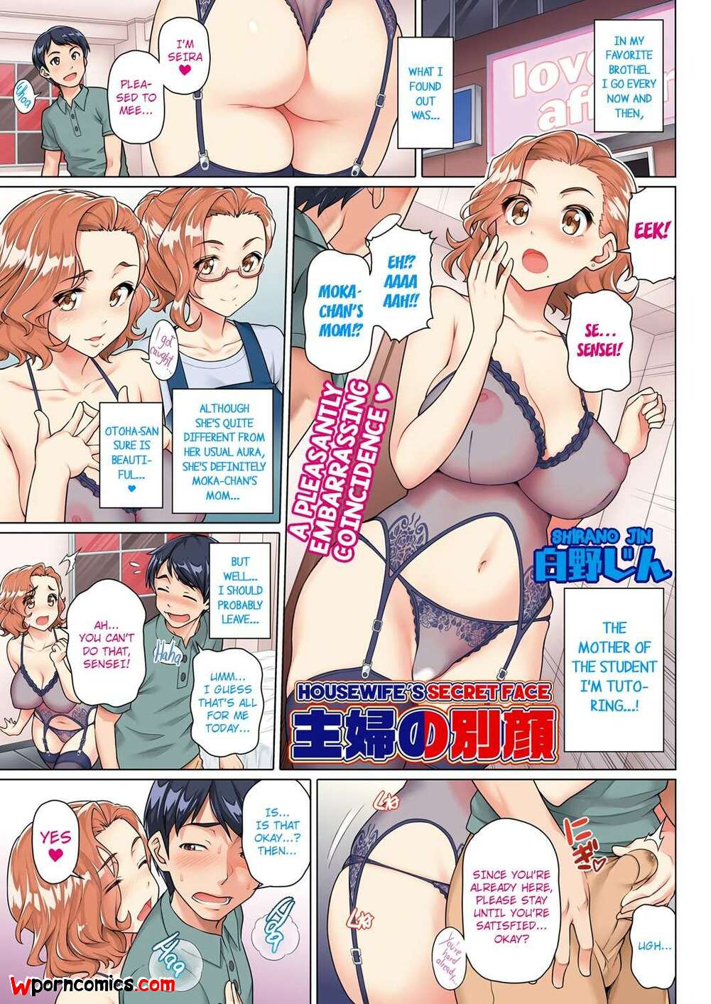 Porn comics Housewifes Secret Face. Shirano Jin