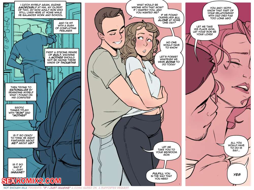 Porn comics If I Just Imagine. Not Enough Milk