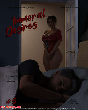 Porn comics Immoral Desires. Chapter 5. Daval3D