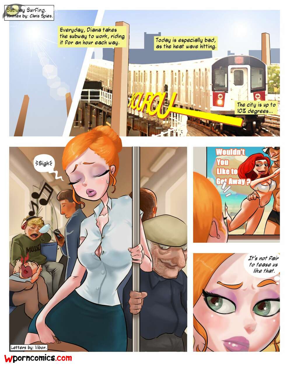 Porn comics Incomplete Comics PooNnet. Subway Surfing