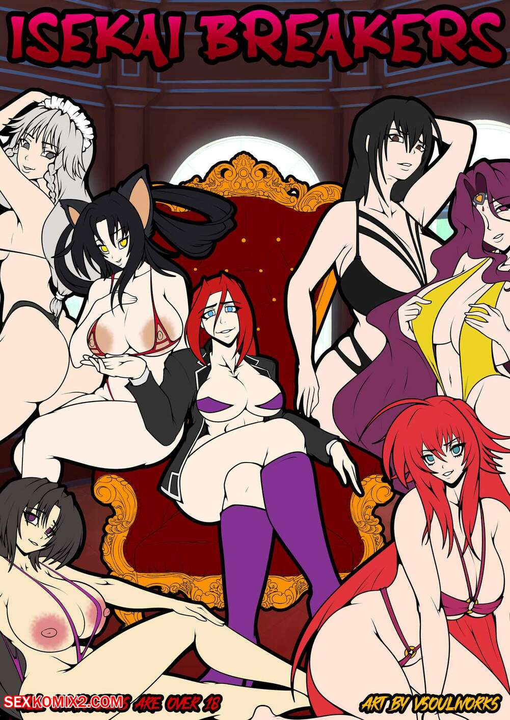 Porn comics Isekai Breakers. Vsoulworks