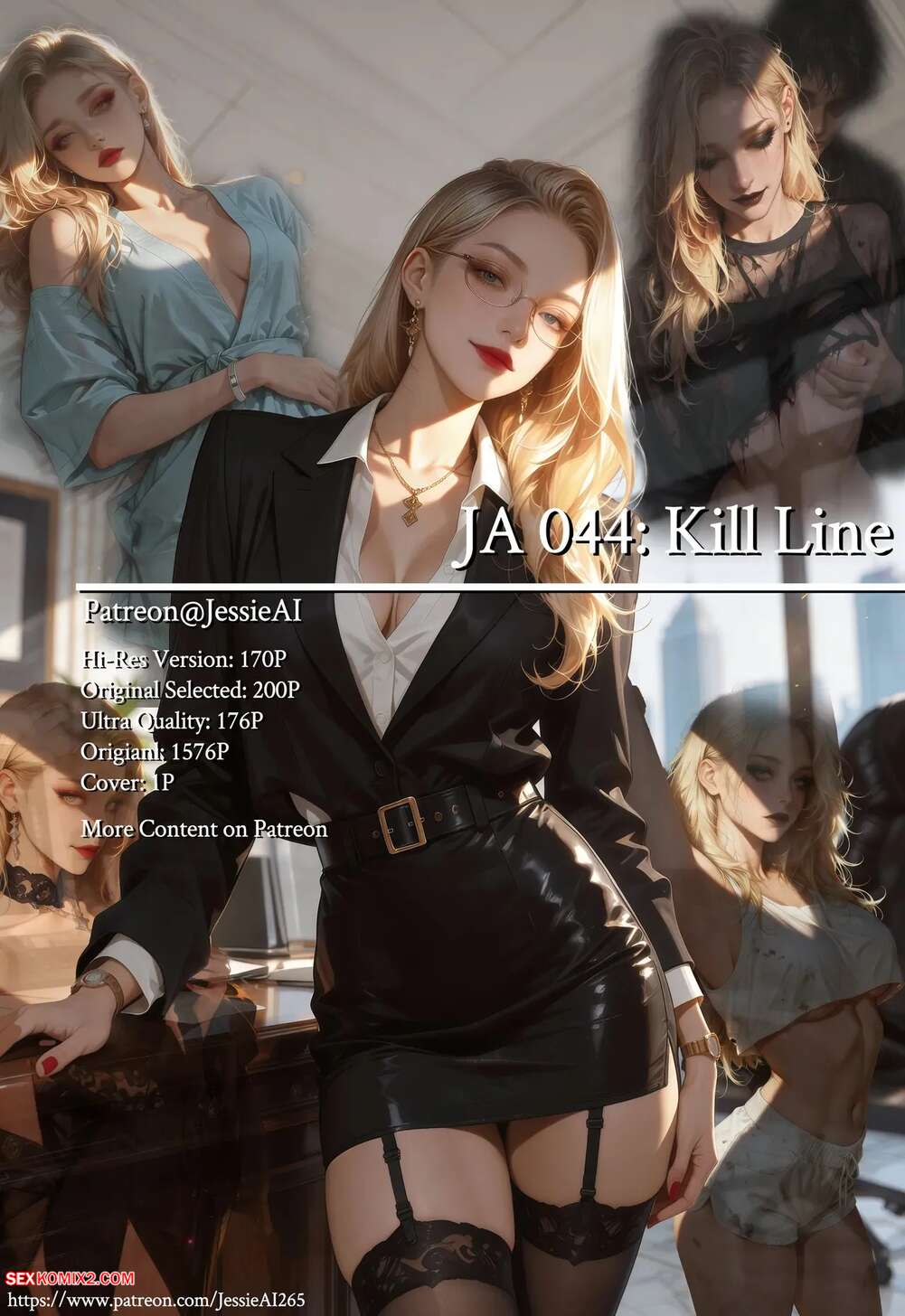 Porn comics JA 044. Kill Line. Jessie AI