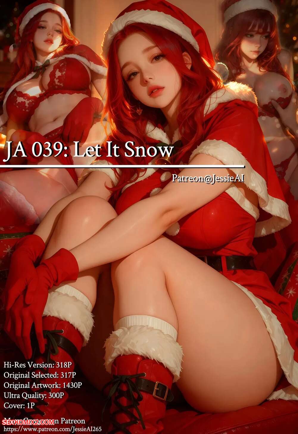 Porn comics JA039. Let It Snow. Jessie AI