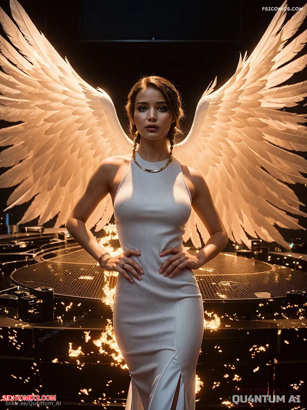 Porn comics Jennifer Lawrence. Hunger Games Katniss Everdeen. QuantumAI