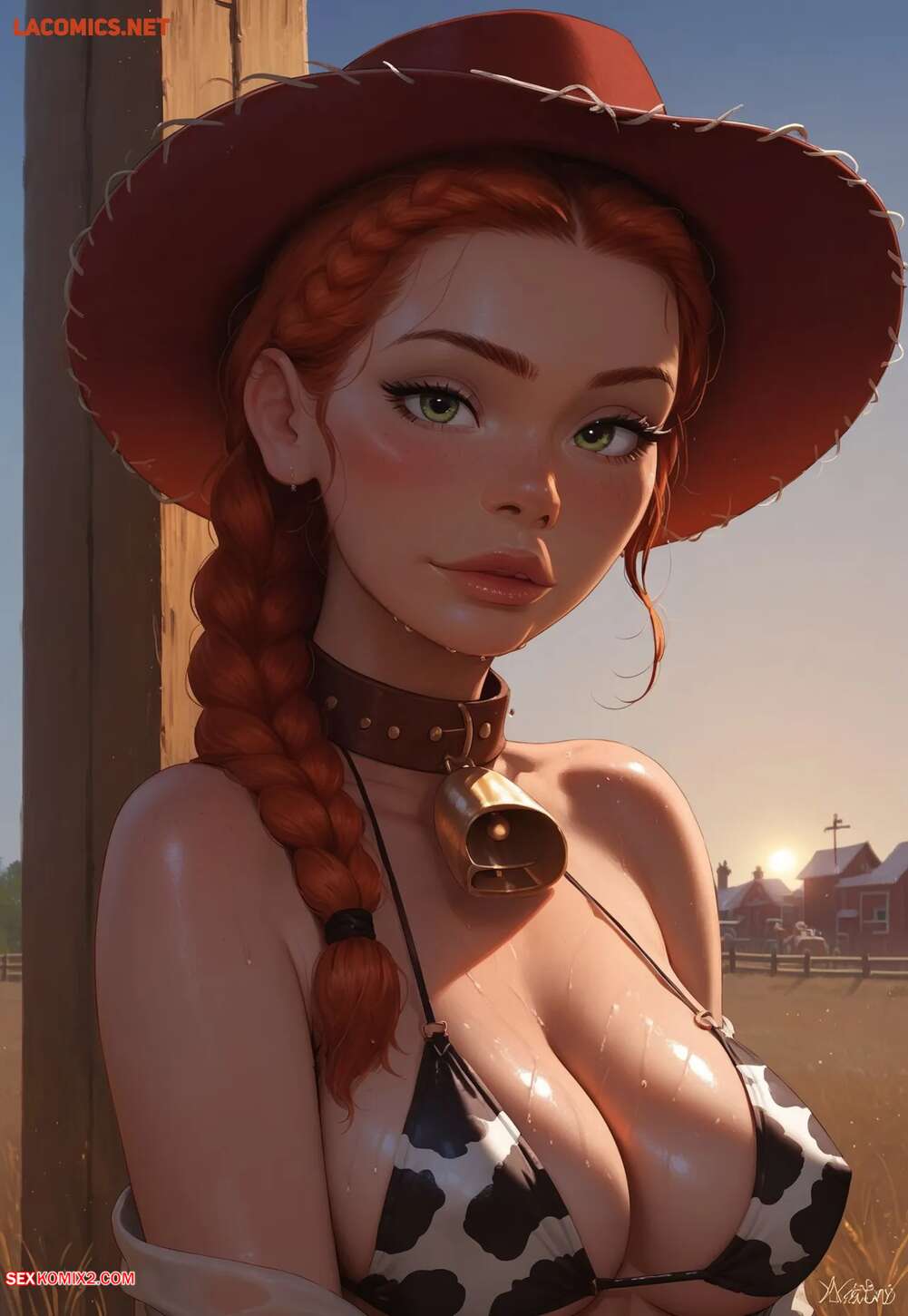 Porn comics Jessie and the Farm Boys. LowFireStudios