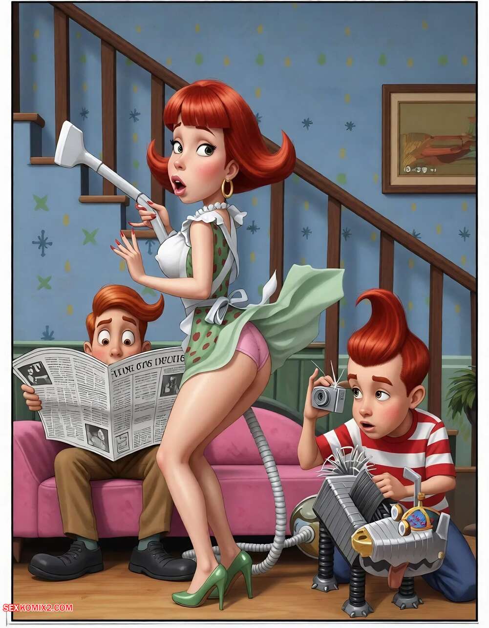 Porn comics Jimmy Neutron. AI Remastered. Milftoon