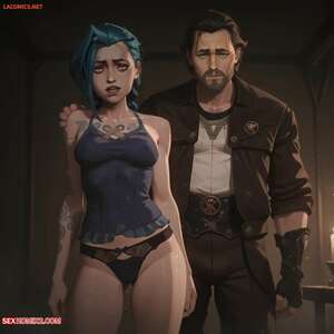 Porn comics Jinx x Vander. Scarlet Meow