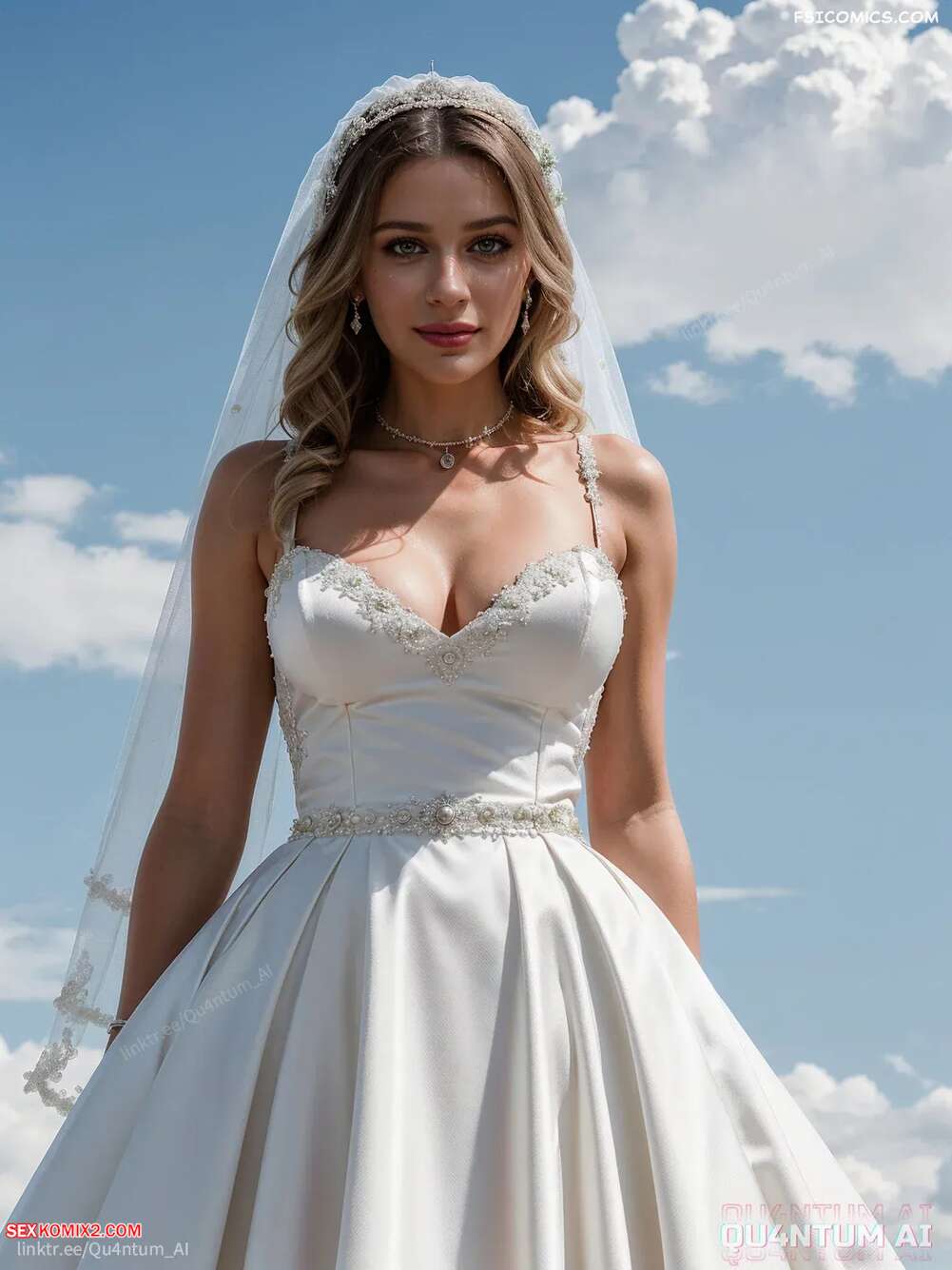 Porn comics Joey King. Bride Wedding. QuantumAI