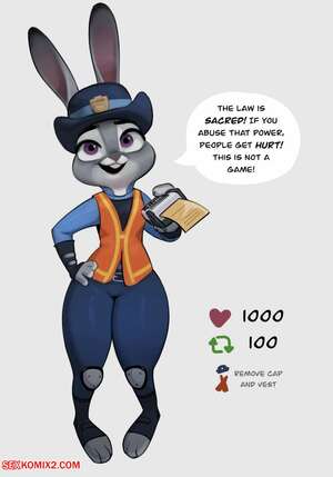 Porn comics Judy Hopps Stripgame. Qupostuv35