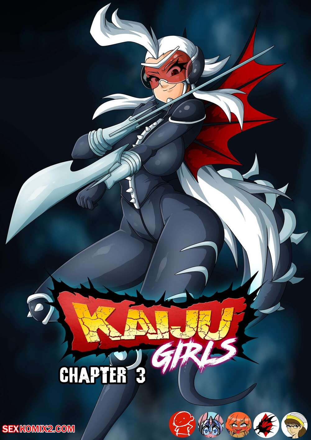 Porn comics Kaiju Girls. Chapter 3. WitchKing00.