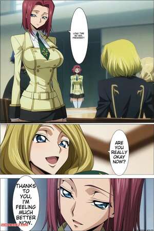 Porn comics Kallen Dominated By The Student Council. Kangokusen