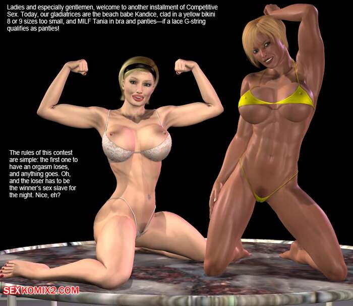 Porn comics Kandice and Tania. Baxs