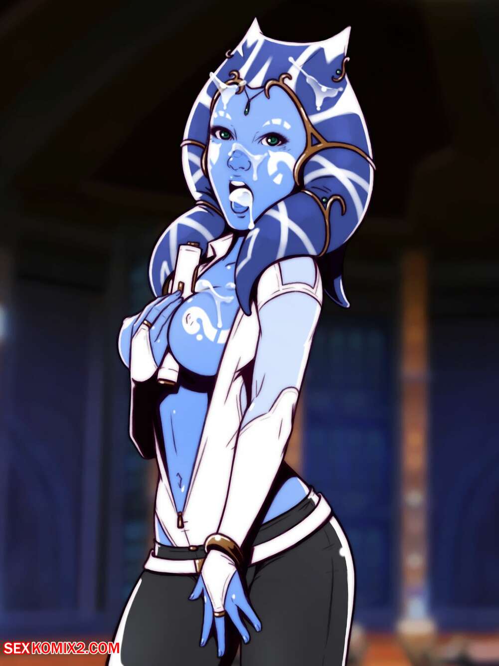 Porn comics Kelana Rin. Togruta Padawan