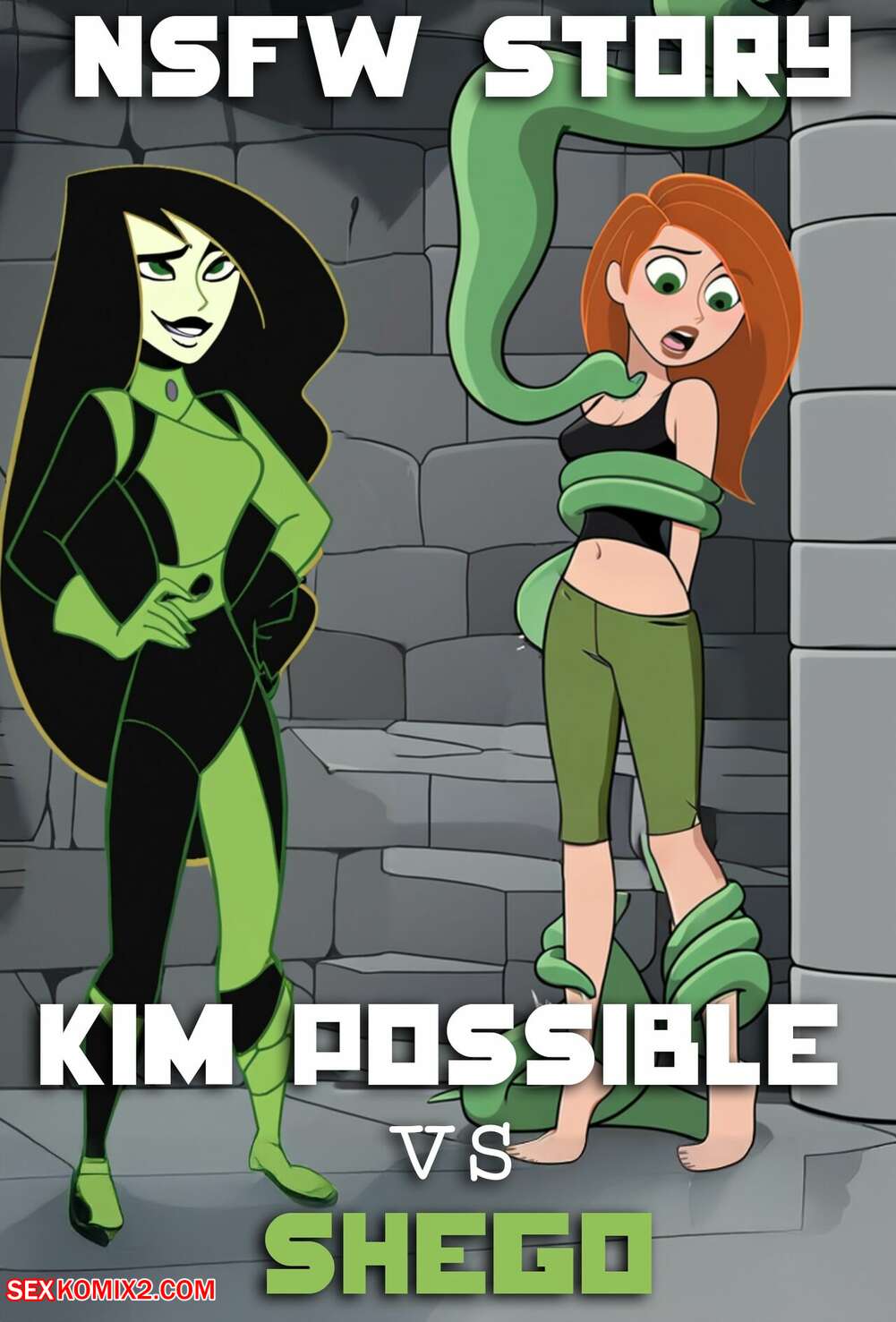 Porn comics Kim Possible vs Shego. CartoonLabsX