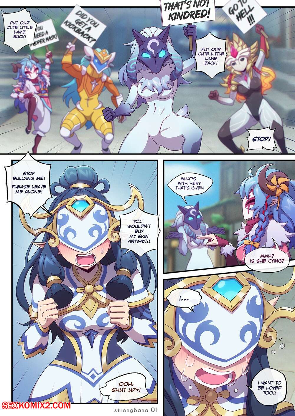 Porn comics Kindred. Strong Bana