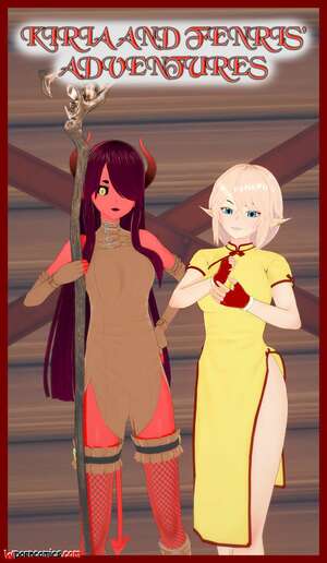Porn comics Kiria and Fenris Adventures. Breakfull