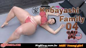 Porn comics Kobayashi Family. Chapter 3. CrazyDad3D
