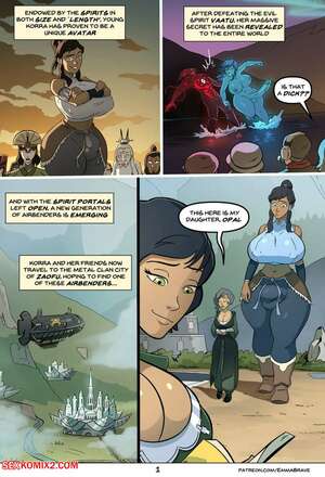 Porn comics Korra. Book Three. EmmaBrave