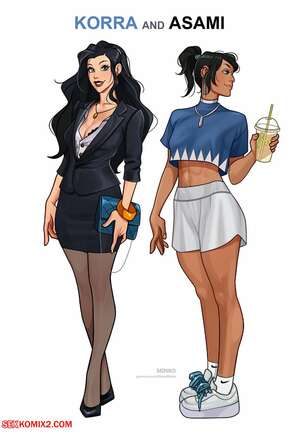 Porn comics Korra And Asami. Office Story. OLENA MINKO.