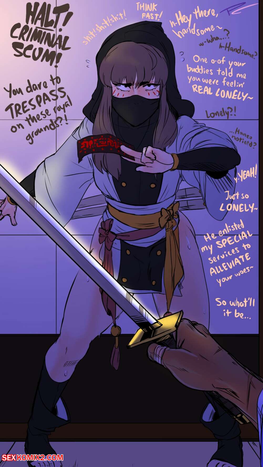 Porn comics Kunoichi Caught. FakeryWay