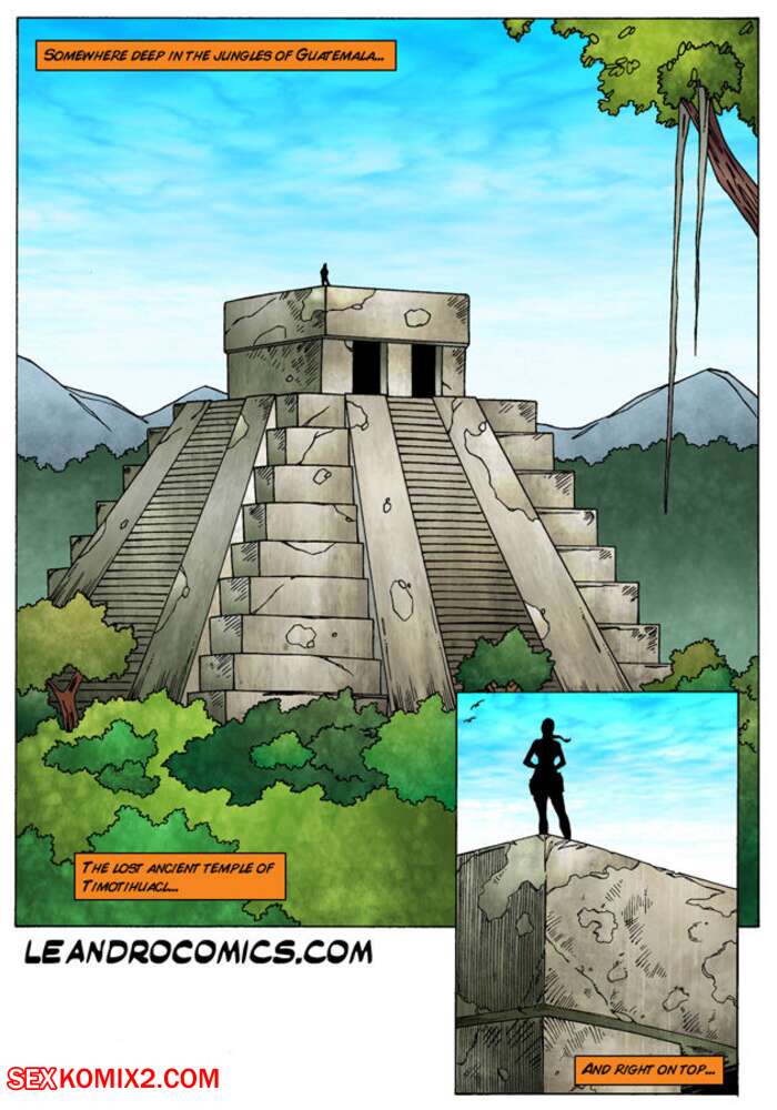 Porn comics Lara Croft. Leandro Comics.