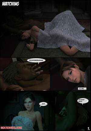 Porn comics Lara Croft and Doppelganger