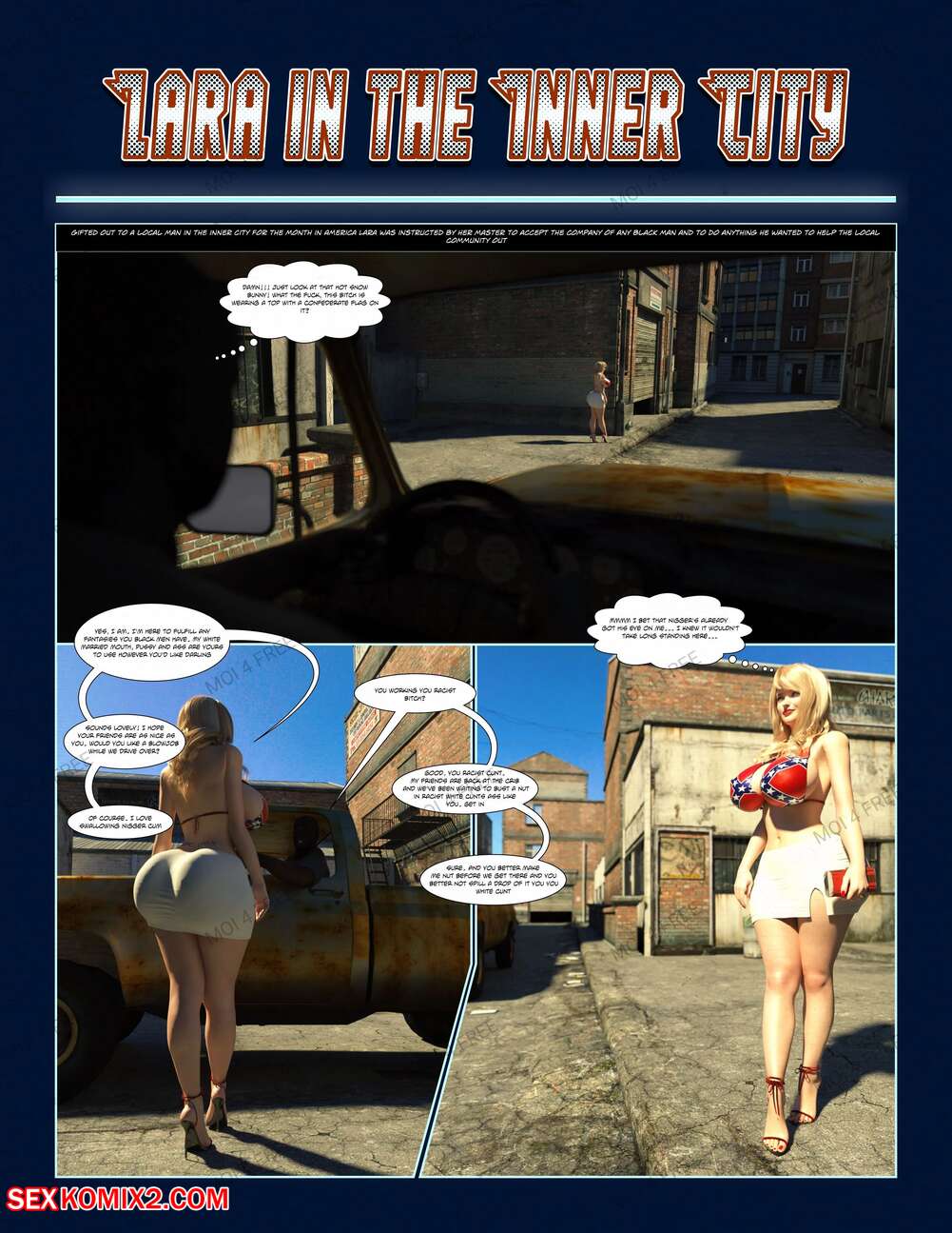 Porn comics Lara In The Inner City. Chapter 1. Moiarte3D.