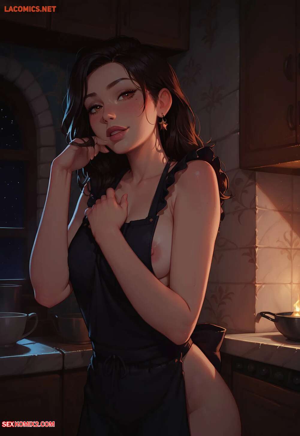 Porn comics Late Night Dinner. LowFireStudios