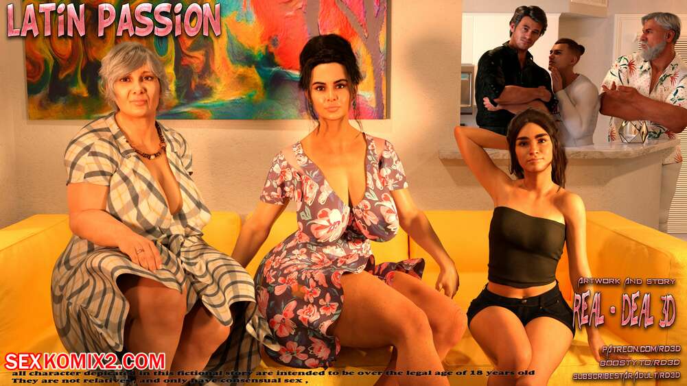 Porn comics Latin Passion. Chapter 1. RealDeal 3D.