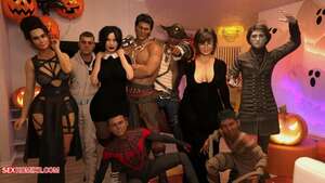 Porn comics Latin Passion. Halloween Party. Real Deal 3D.