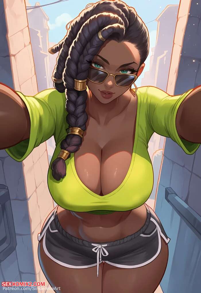 Porn comics League of Legends. Senna. SinderellaArt