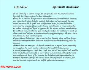Porn comics Left Behind. Haunte.
