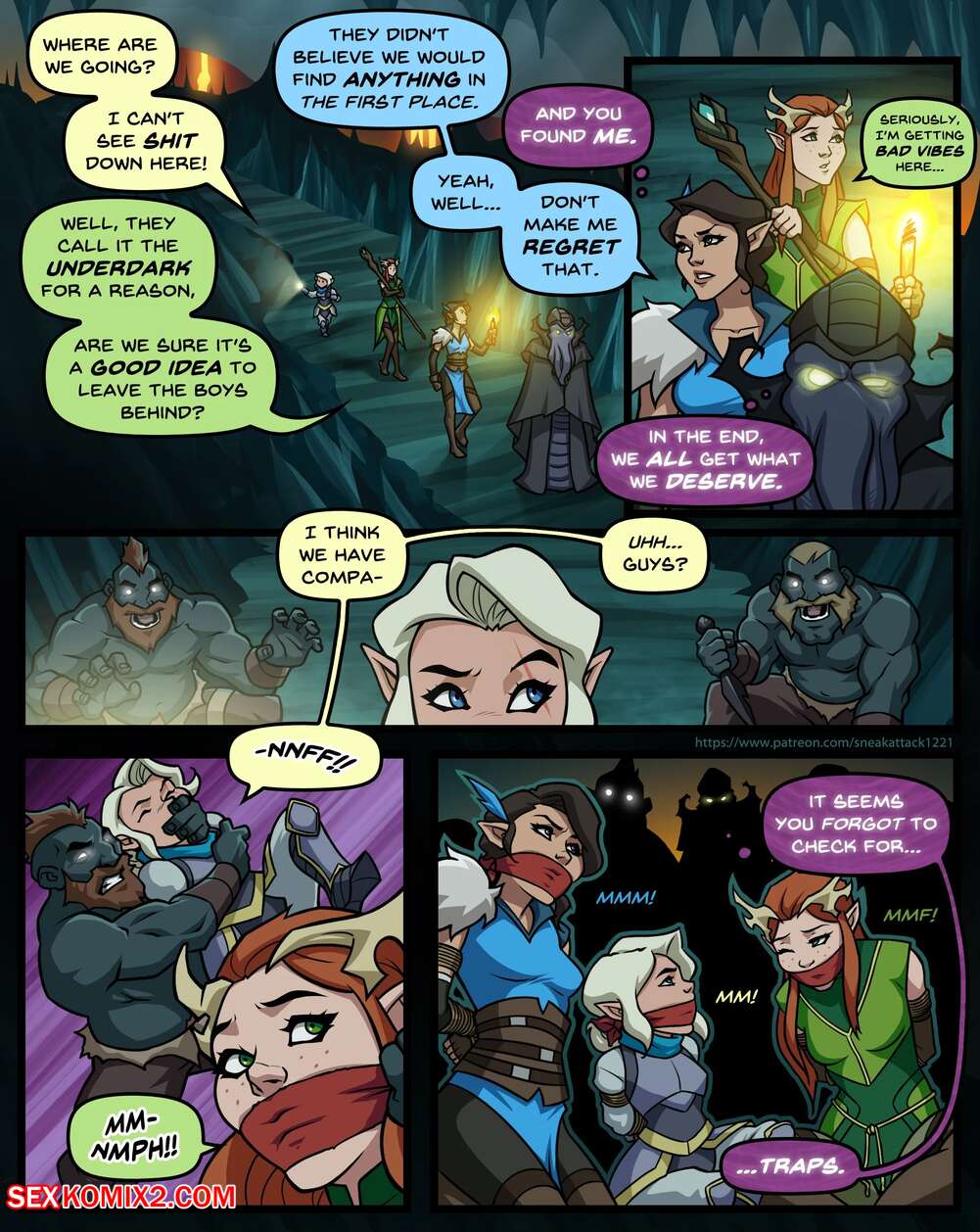 Porn comics Legend of Vox Machina. Chapter 1. SneakAttack1221.
